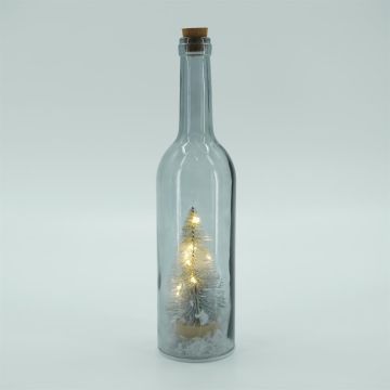 Fles kestboom grijs 20 led