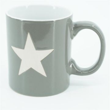 Kerstmok Donkergrijs