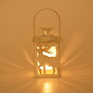 Lantern Deer with candle