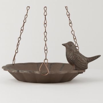 FB378 Hangend vogelbad met 1 vogel