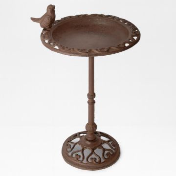 FB165 Vogelbad op hoge voet gietijzer